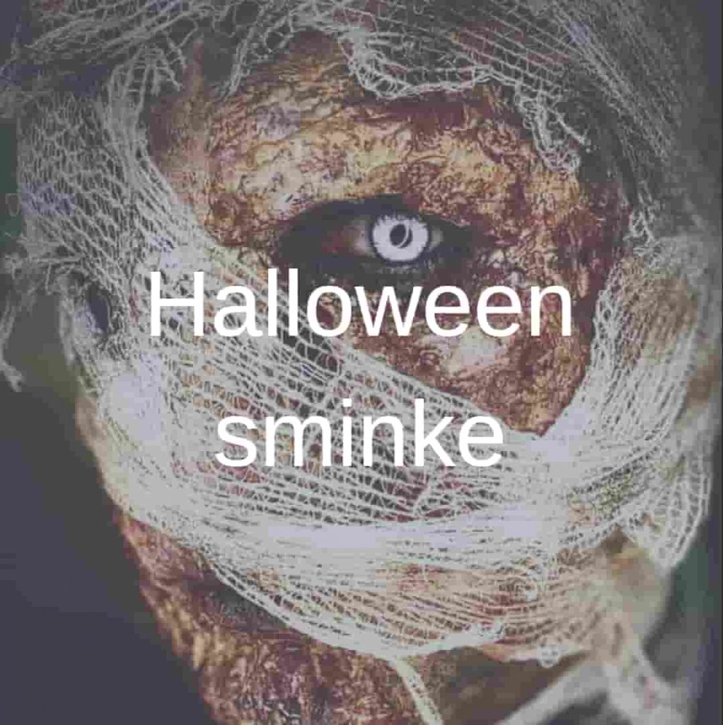 halloween sminke