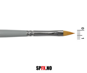 grimas teatersminke leppekost SL6 sminkekost i kunsthår kattetunge