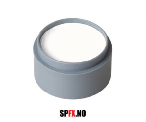 grimas teatersminke vannsminke ansiktsmaling 001 hvit