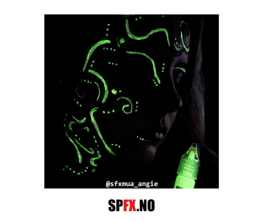 Grimas Teatersminke - Glow In The Dark - Bilde 7