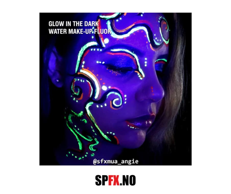 Grimas Teatersminke - Glow In The Dark - Bilde 6