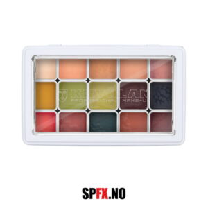 Kryolan - FX Design Color Palette 15 Colors - Special FX