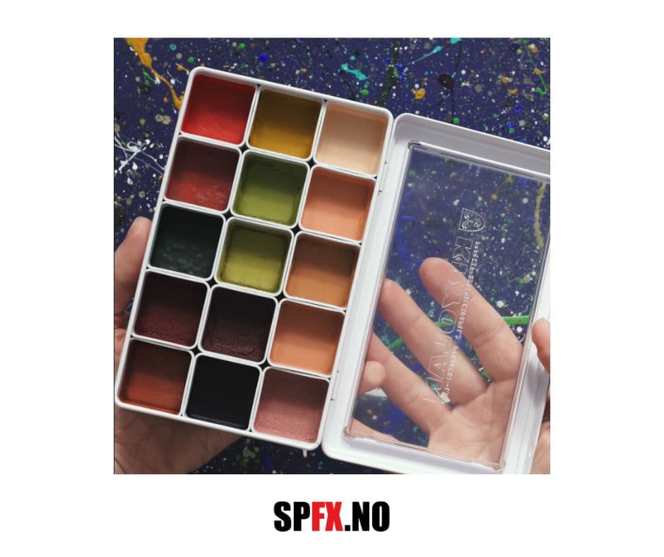 Kryolan - FX Design Color Palette 15 Colors - Special FX - Bilde 3