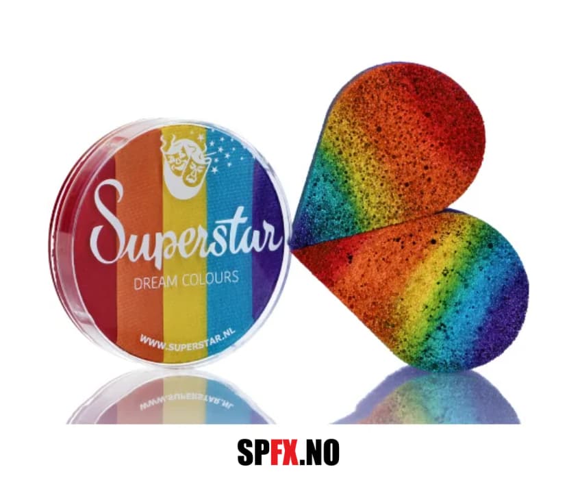 Superstar Ansiktsmaling - Dream Colours - Rainbow