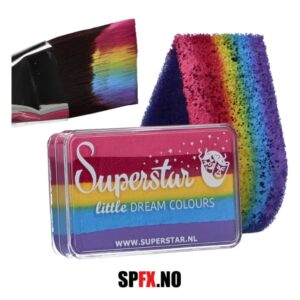 Superstar Ansiktsmaling - Splitcake - Little Rainbow