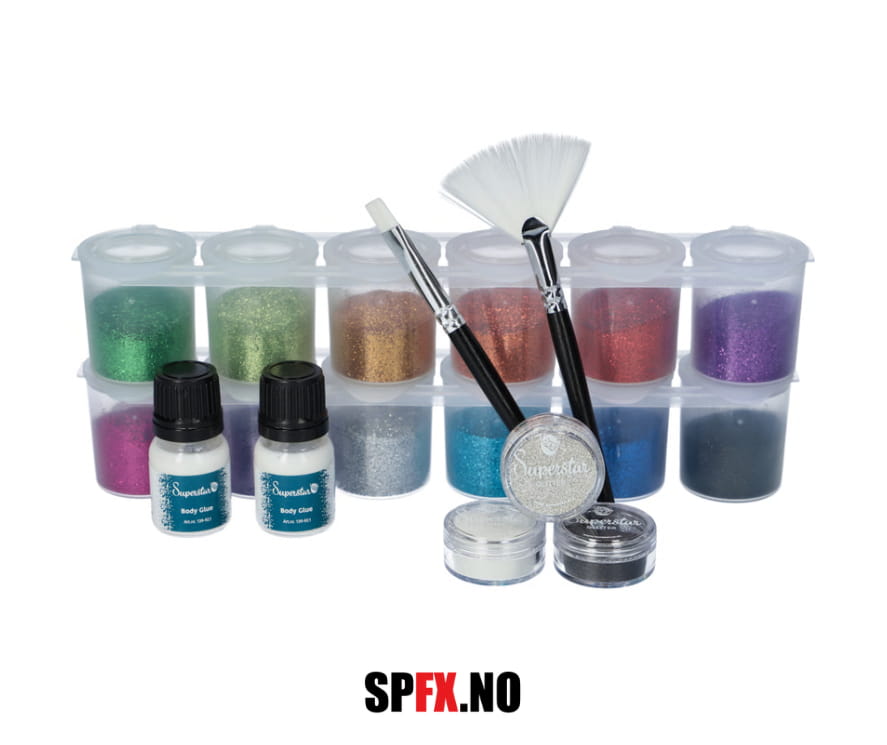 Superstar - PRO for Freehand Professional Kit for Glitter Tattoos