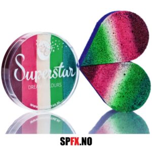 Superstar Ansiktsmaling - Dream Colours - Flower